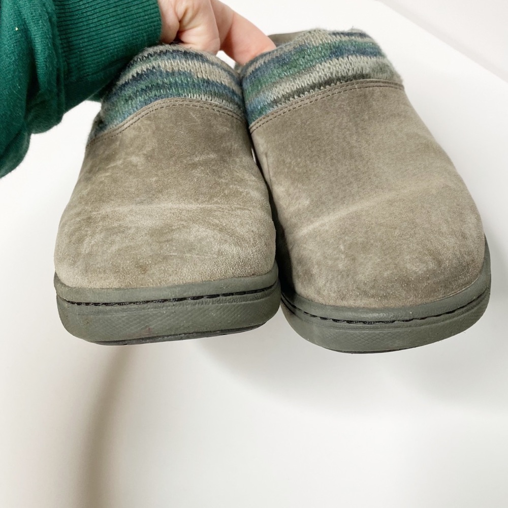 Dansko Brittany Round Toe Suede Clogs
